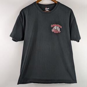 Vtg 2004 Mens Drag Racing L T-Shirt Los Angeles LA Roadsters 40th Show & Swap